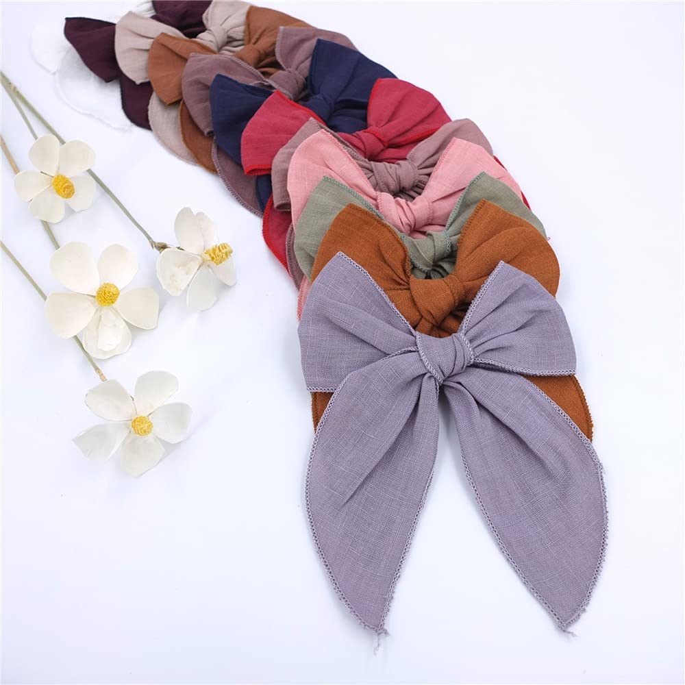 Sugarmelon Linen Fable Bow color variety enhances outfit coordination.