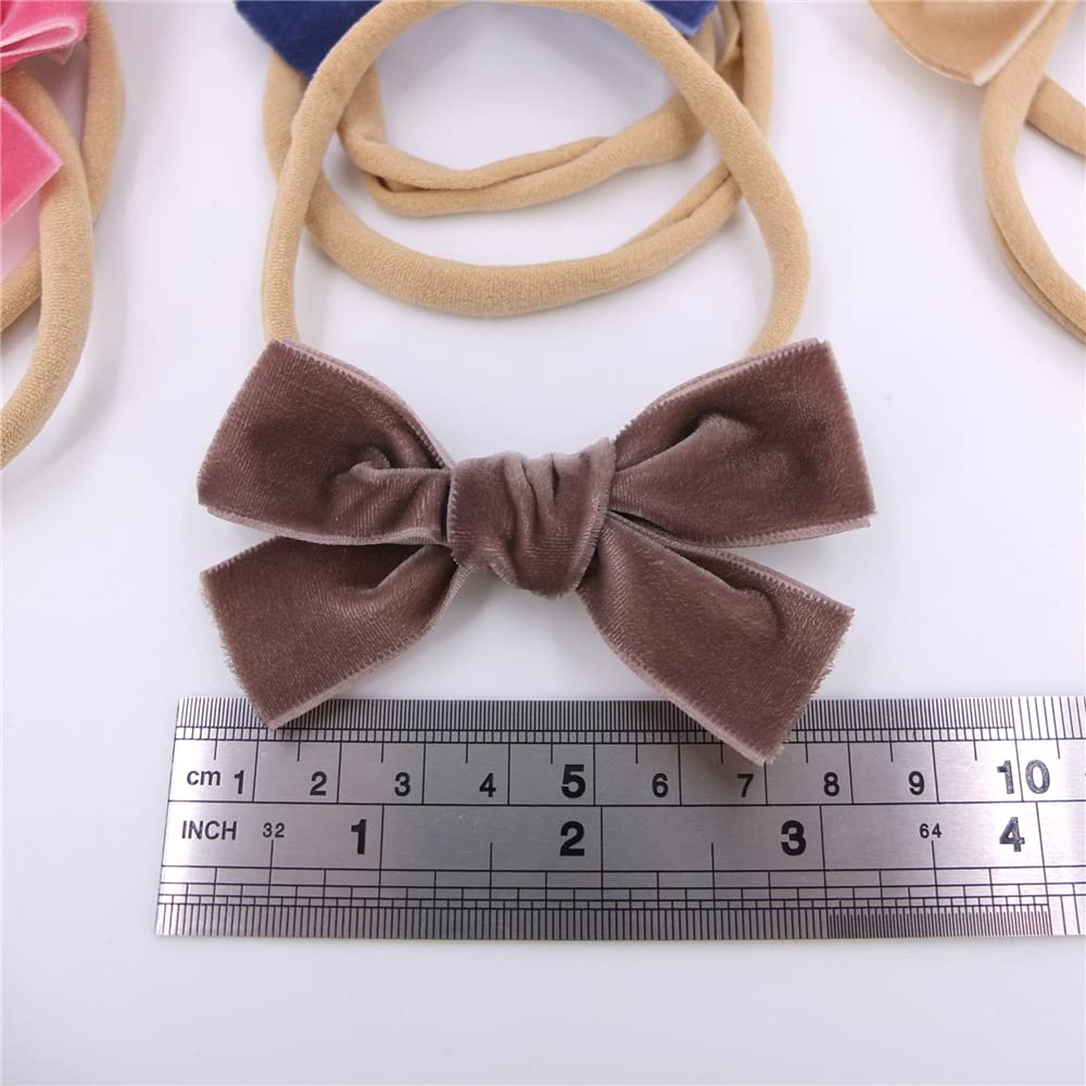 Sugarmelon newborn-to-toddler headband illustrates versatile sizing as baby grows.