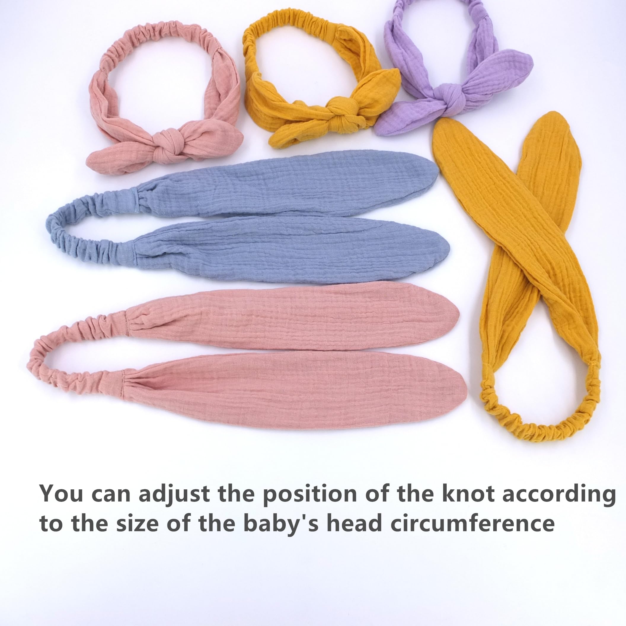 Sugarmelon Original headband adjustable knot lets you tailor the fit.