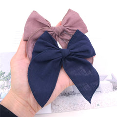 Sugarmelon fable bow hair clip set complements school outfits