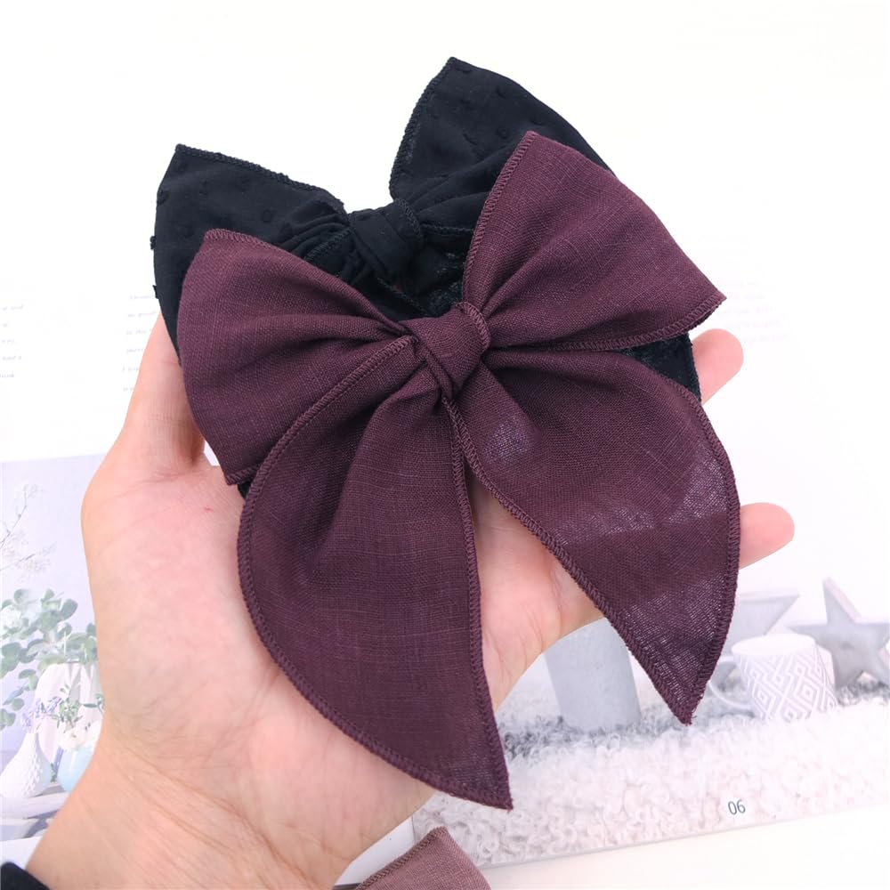 Sugarmelon versatile 5.5-inch bows pair with dresses and uniforms
