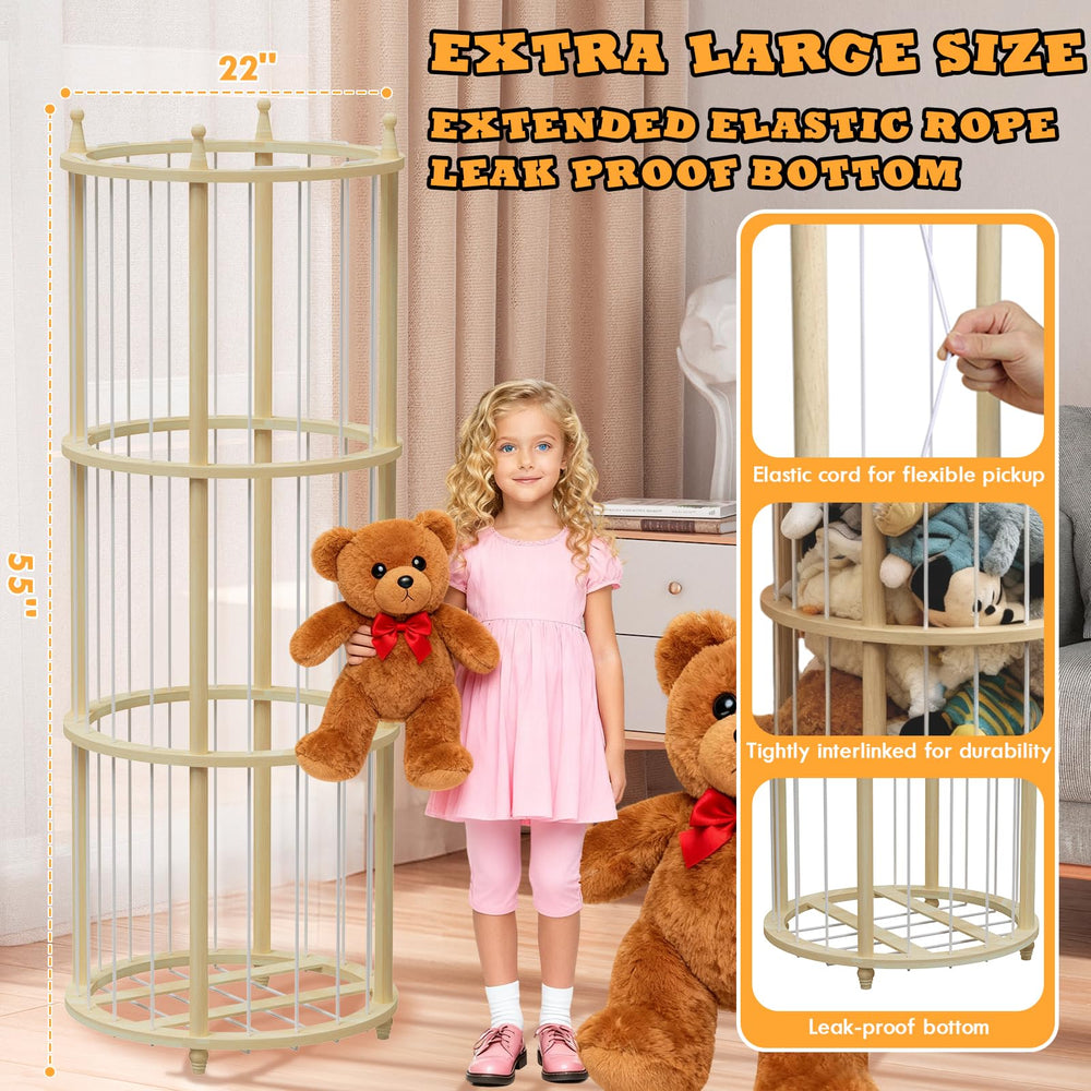 Sugitek storage zoo vertical round design saving floor space