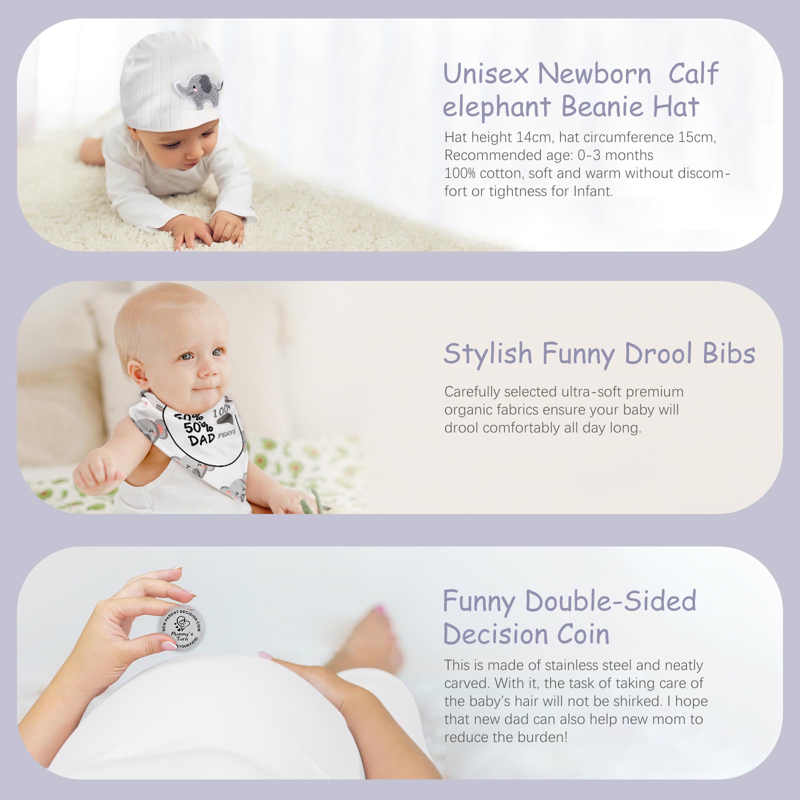 Suhctuptx grey tumbler duo perfect for first-time moms on hospital visits.