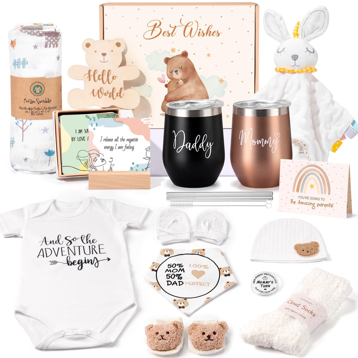 Suhctuptx new mom and dad insulated tumblers—durable, on-the-go hydration for busy parents.