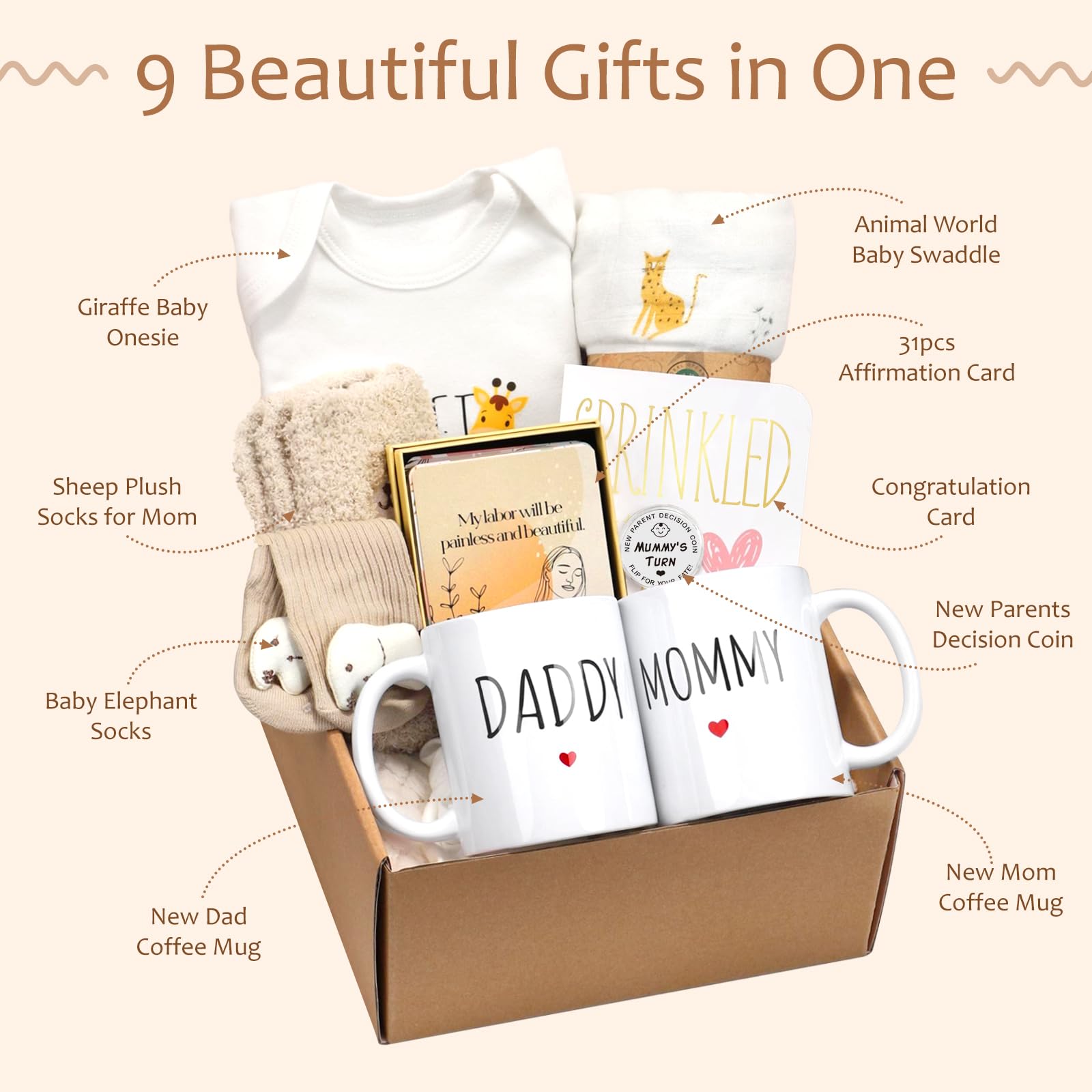 Suhctuptx pregnancy affirmation cards provide daily motivation for expecting moms
