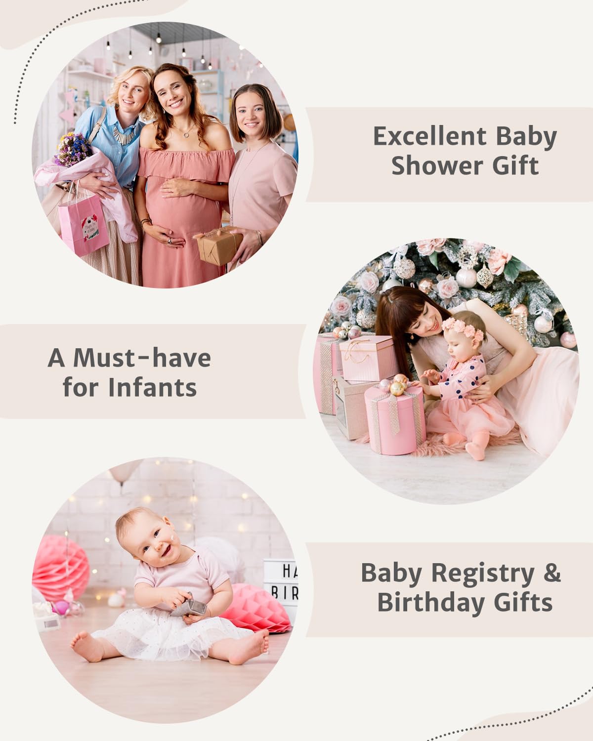 Suihuooo Baby Play Gym gift-ready packaging ideal for baby showers
