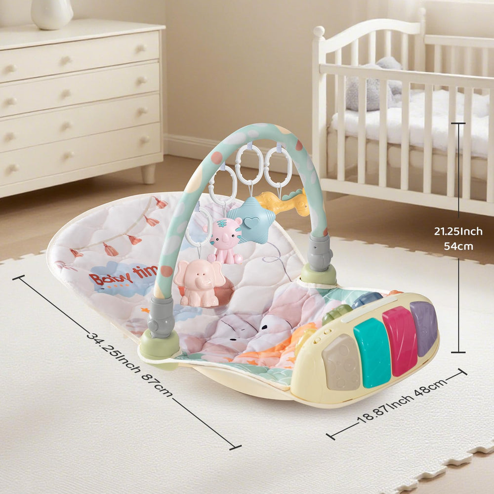 Suihuooo Baby Play Gym packaging gift-ready box makes a thoughtful baby shower present.