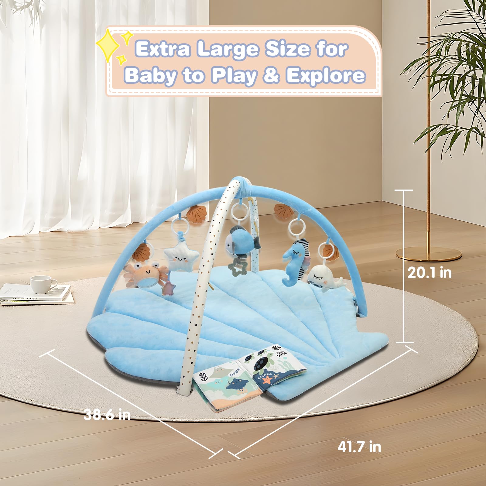 suihuooo mat highlights machine washable fabric for quick cleanups and care
