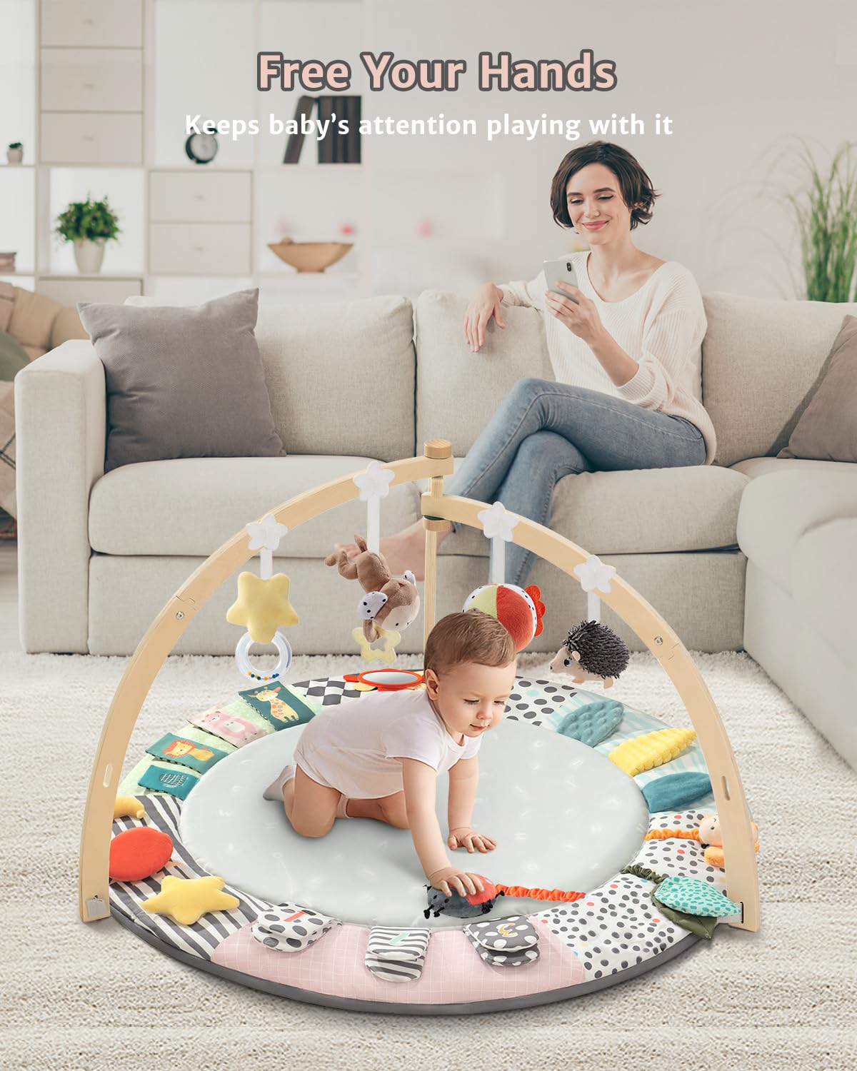 Suihuooo easy-assembly setup saves time for busy parents