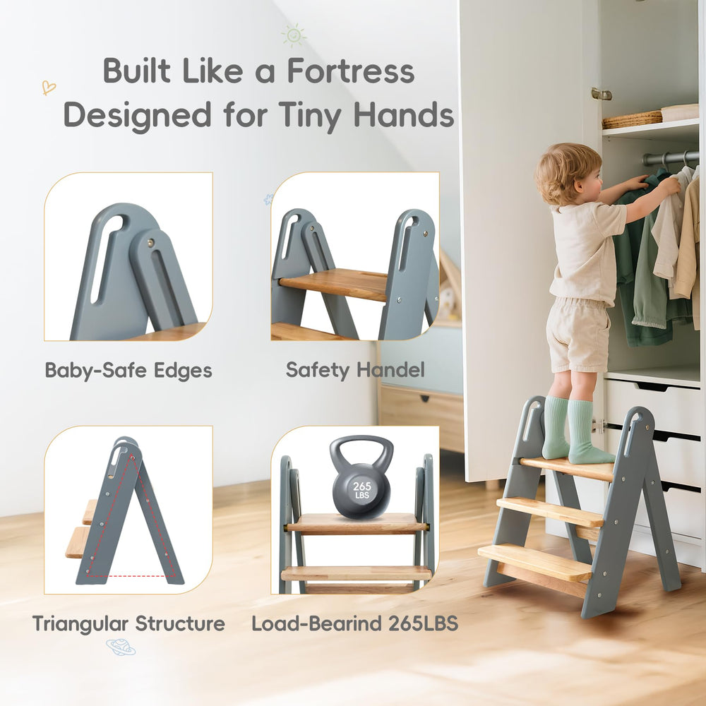 Suihuooo folded-flat compact design fits behind doors or under beds