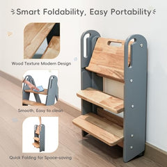Suihuooo tri-stable base with handle supports confident climbing