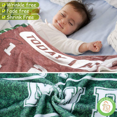 SUKOON football milestone blanket month grid detail aids milestone marking.