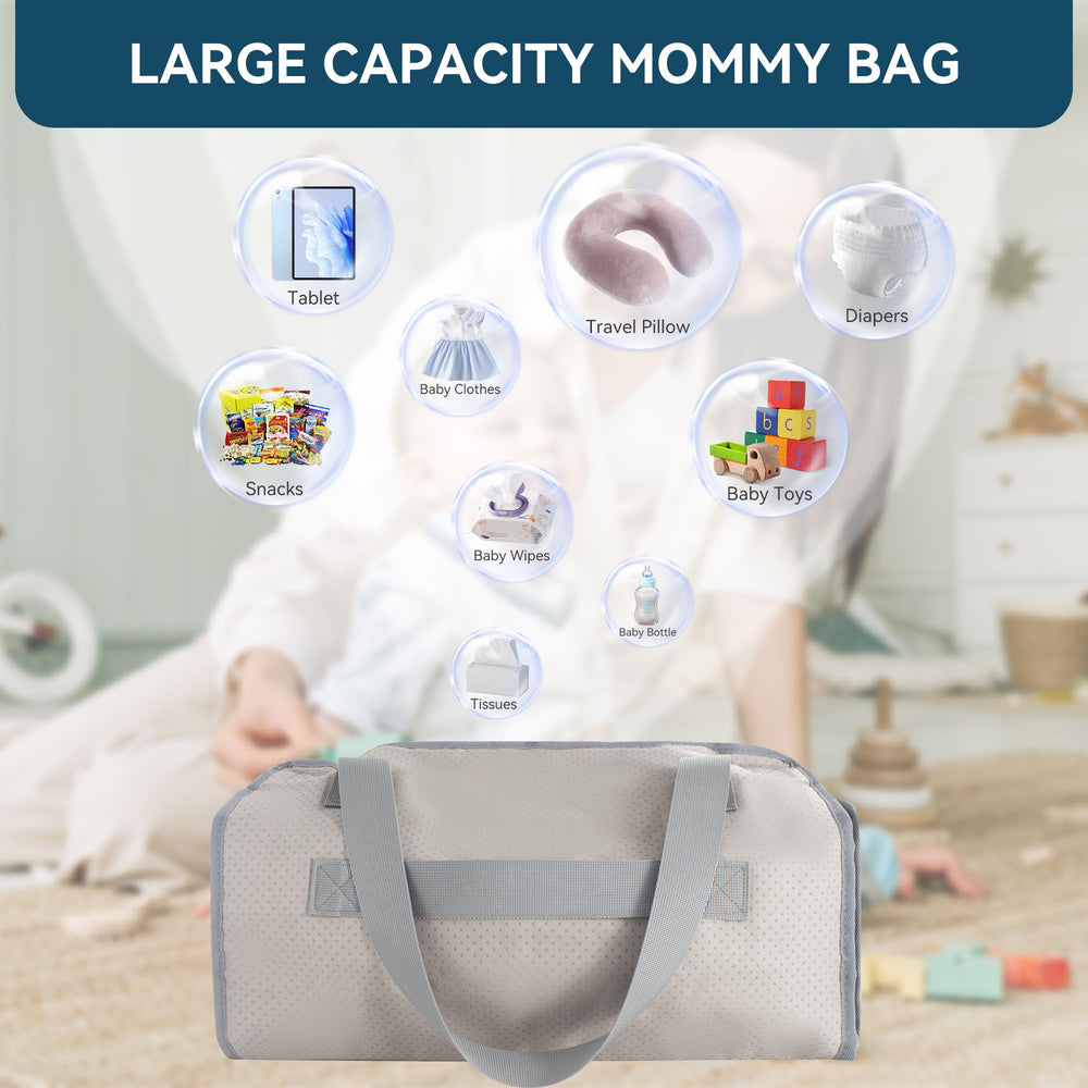 Sukubiui toddler airplane bed includes diaper-changing-mat for quick on-board changes.
