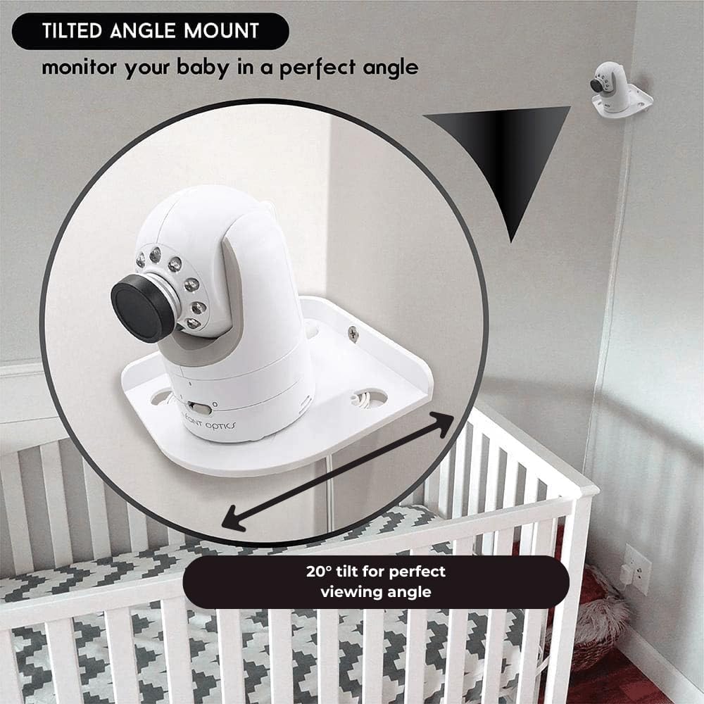 Sully baby monitor shelf mount with secure installation methods for reliable setup.