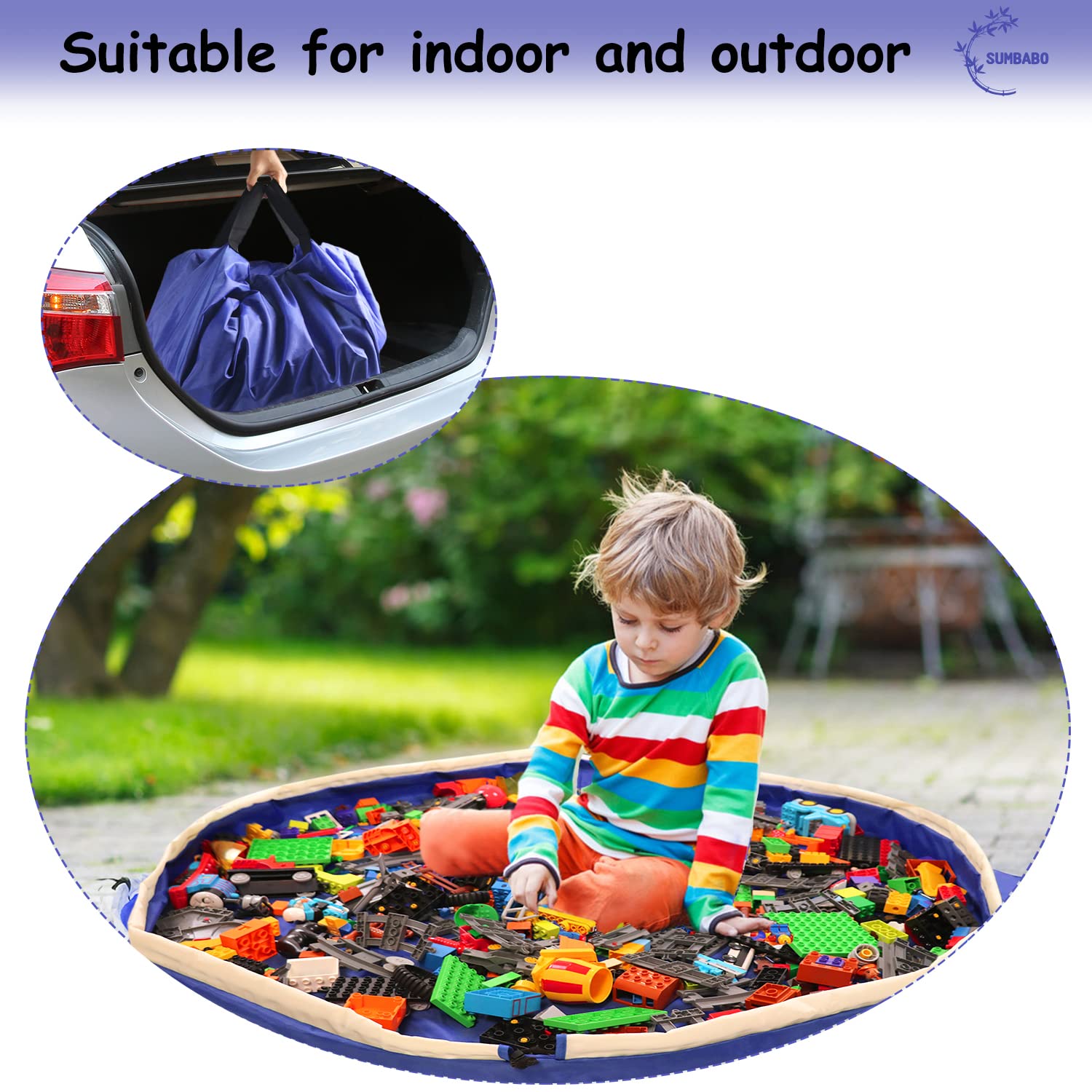 SUMBABO kid-friendly mini bag suited for restaurants and dining trips.