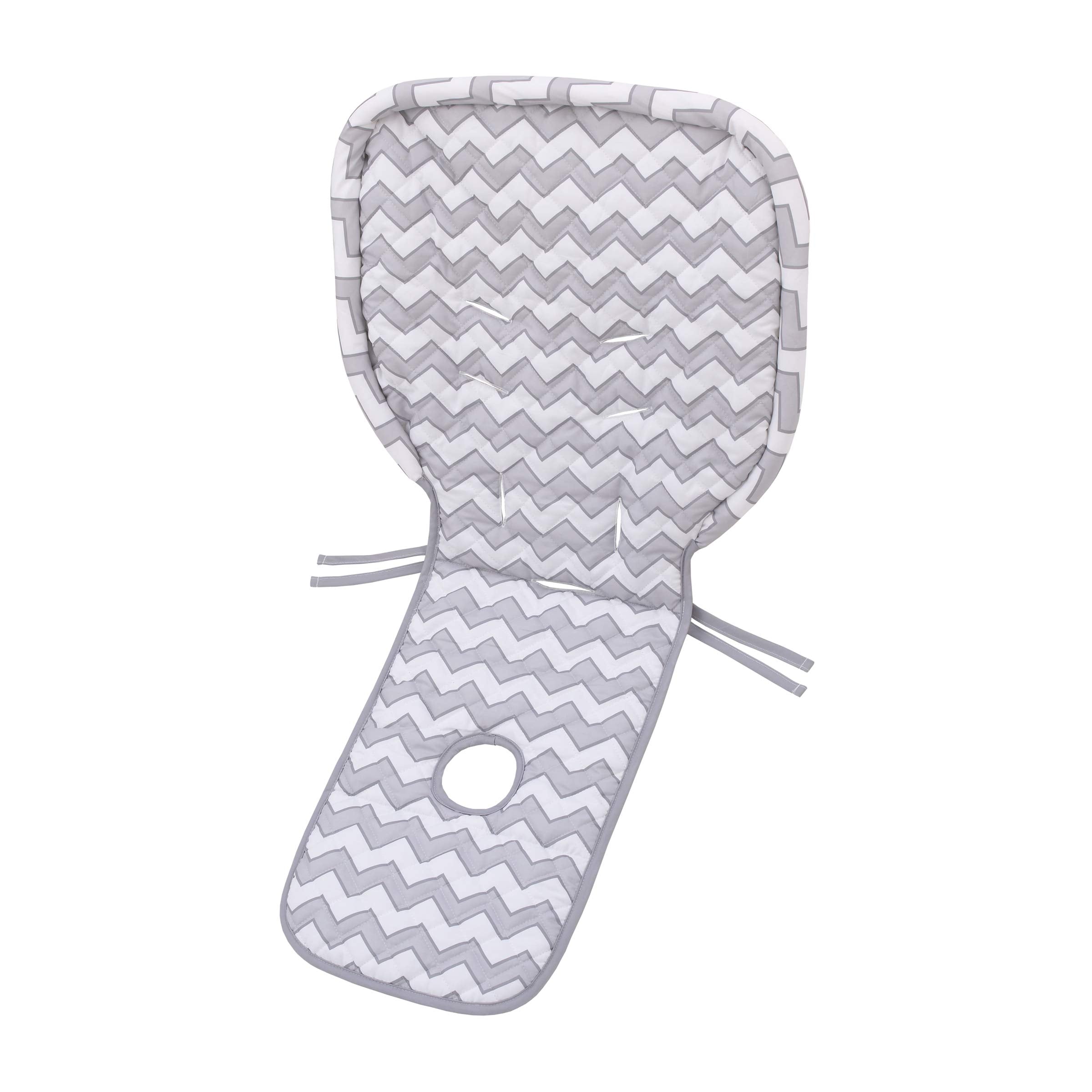 Sumersault high chair pad harness openings fit 3 to 5 point straps