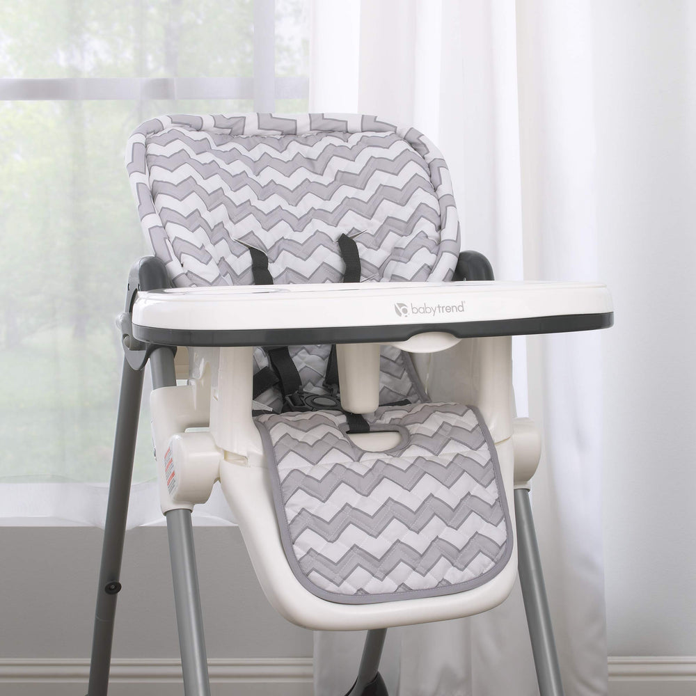 Sumersault high chair pad side ties secure cushion in place