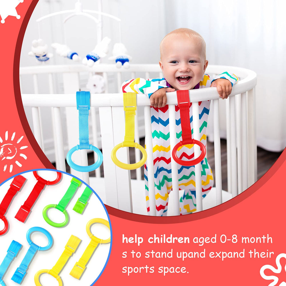 Sumind crib hook ring demonstrates easy installation for safe standing without nails.