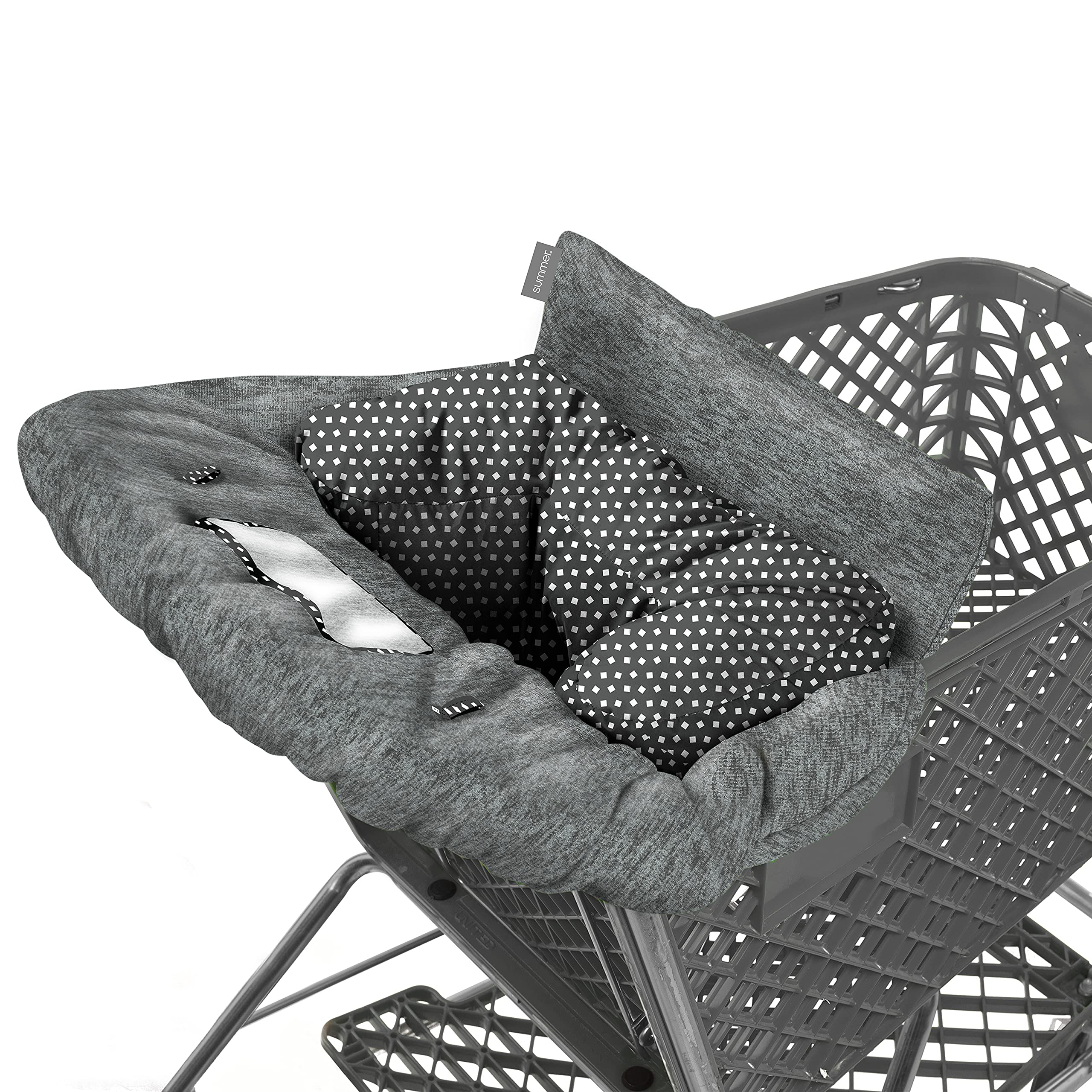 Summer Infant Cushy Cart Cover removable seat positioner supporting tiny babies as they grow