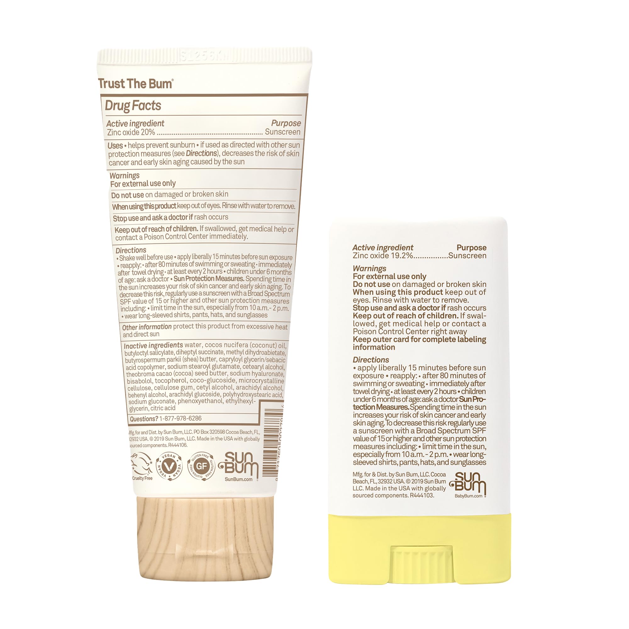 Sun Bum Baby Bum SPF 50 easy-glide formula for quick mess-free application