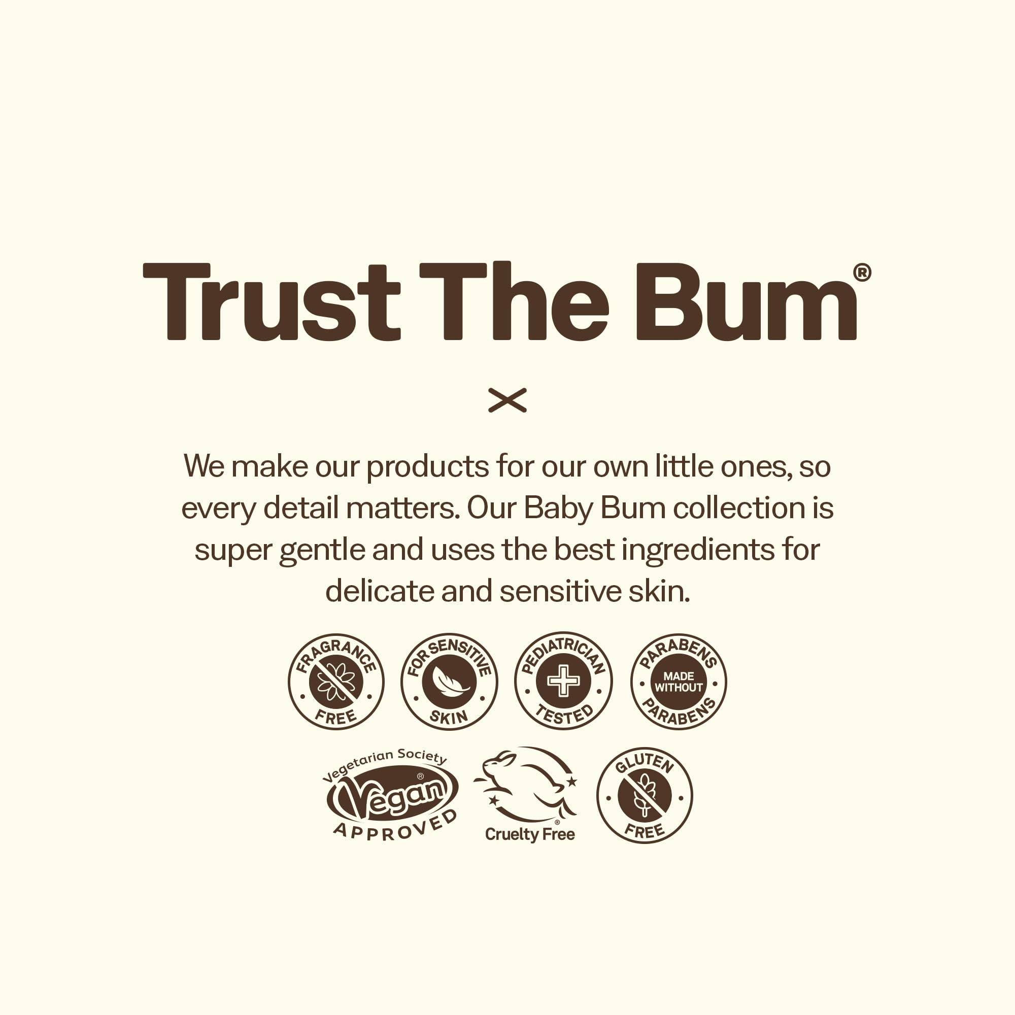 Sun Bum fragrance-free protection ideal for sensitive baby skin.