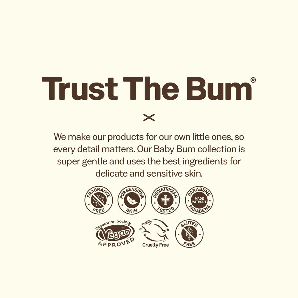 Sun Bum fragrance-free protection ideal for sensitive baby skin.