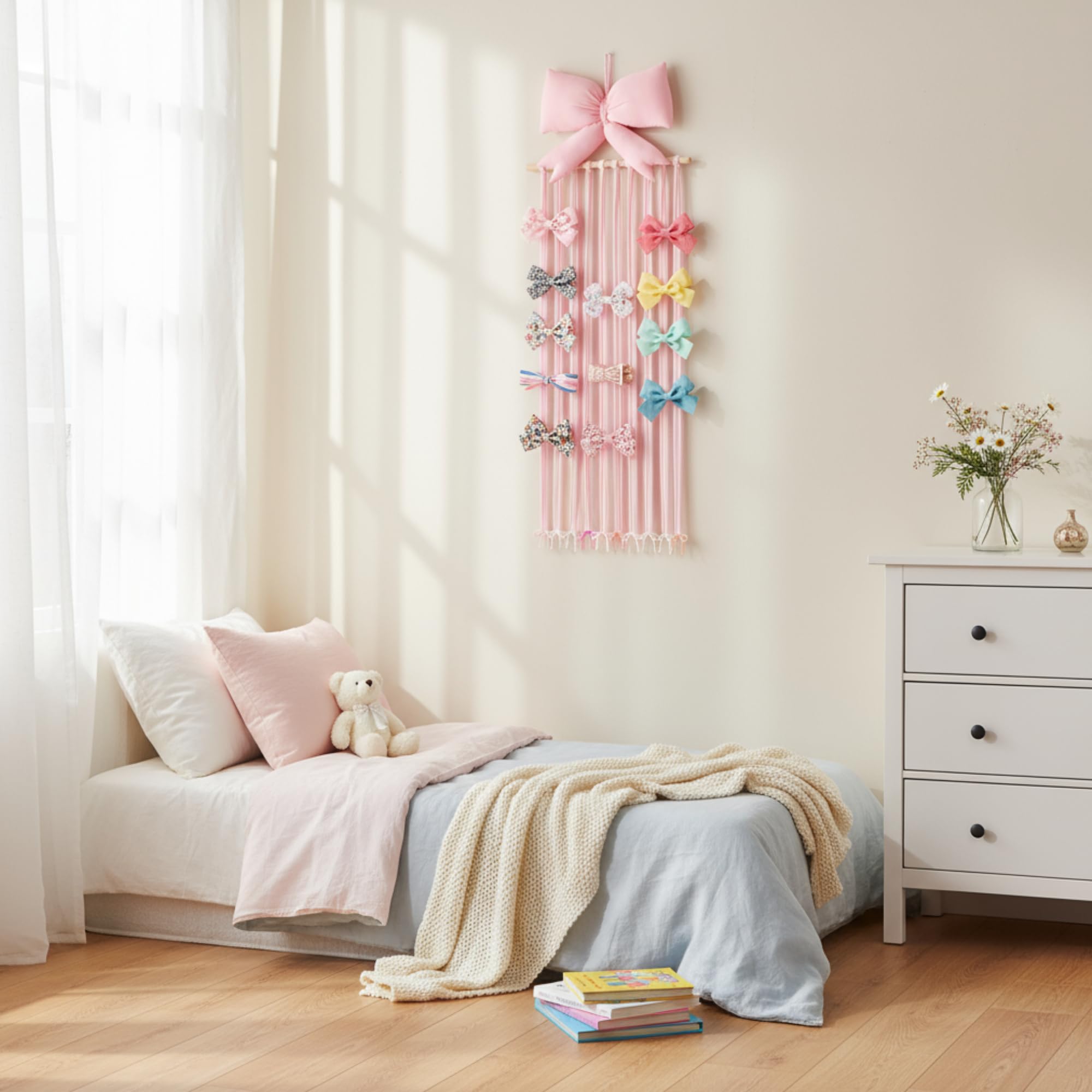 Suncalla organization solution for baby accessories reduces clutter and enhances room tidiness.