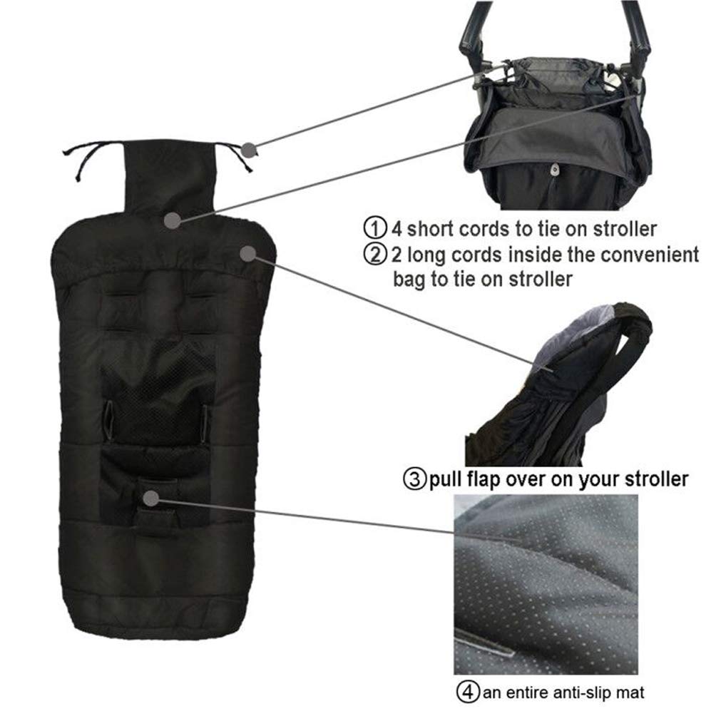 Sunday Go 3-Seasons Footmuff demonstrates universal stroller fit across popular models