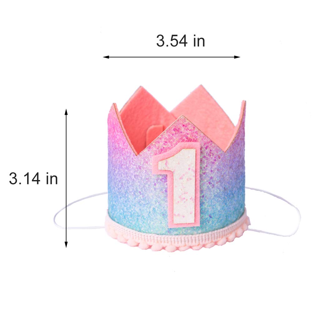 Sundecor Princess Tiara Crown soft elastic band demonstrates comfortable wear for long sessions