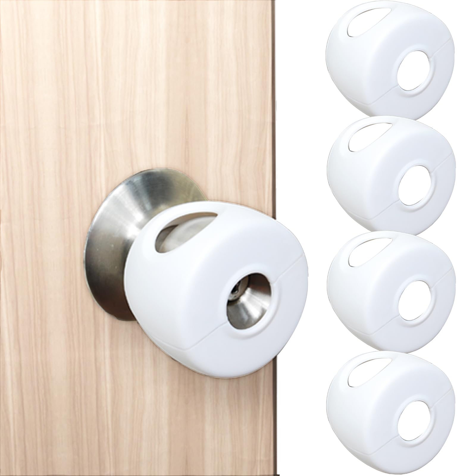 Sunenlyst 4-pack packaging showing toddler-proofing kit for quick setup
