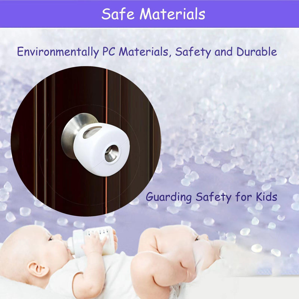 Sunenlyst kitchen bathroom-use scene showing door safety in a busy home