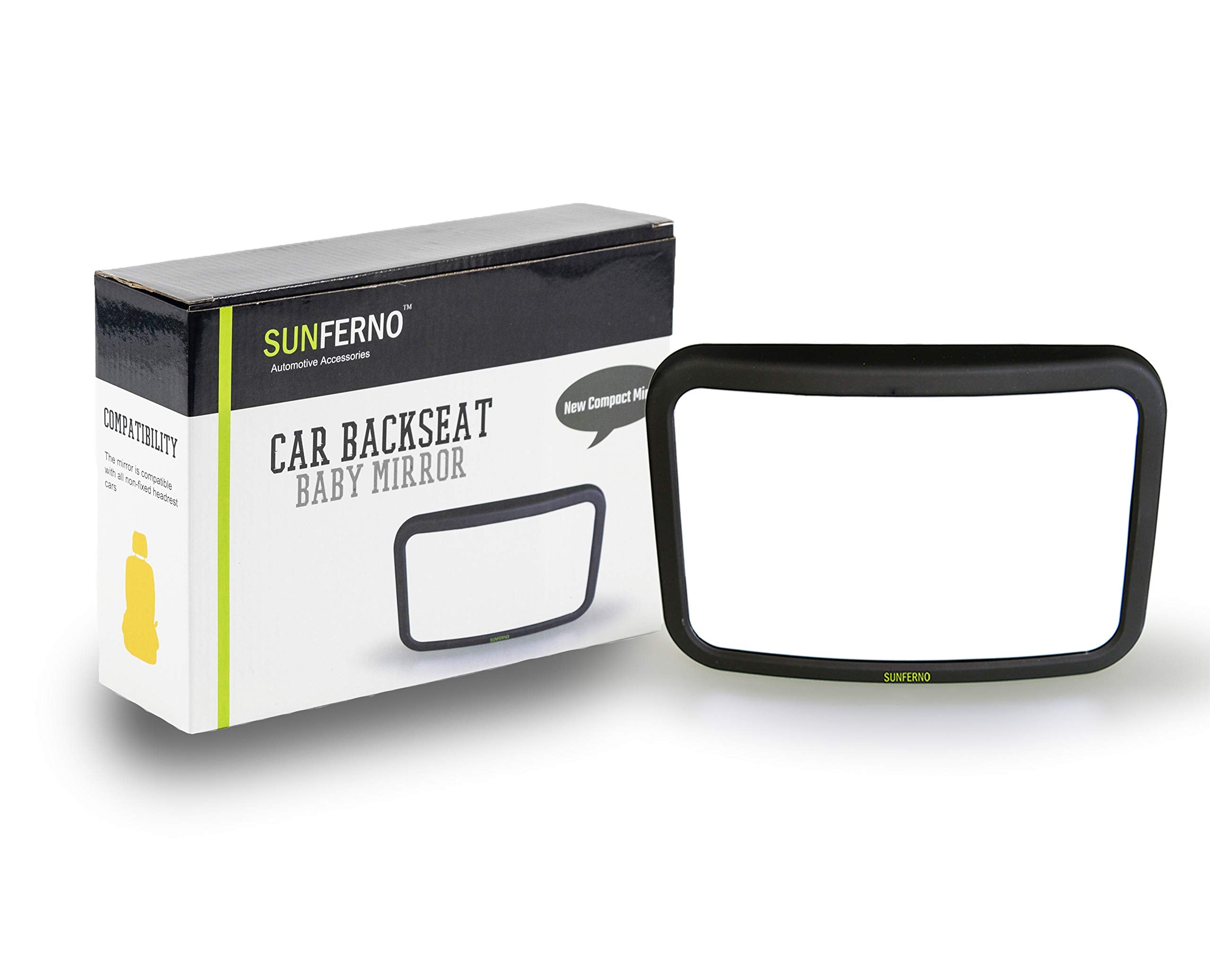 Sunferno Baby Car Mirror helps monitor rear-facing infants without distraction.