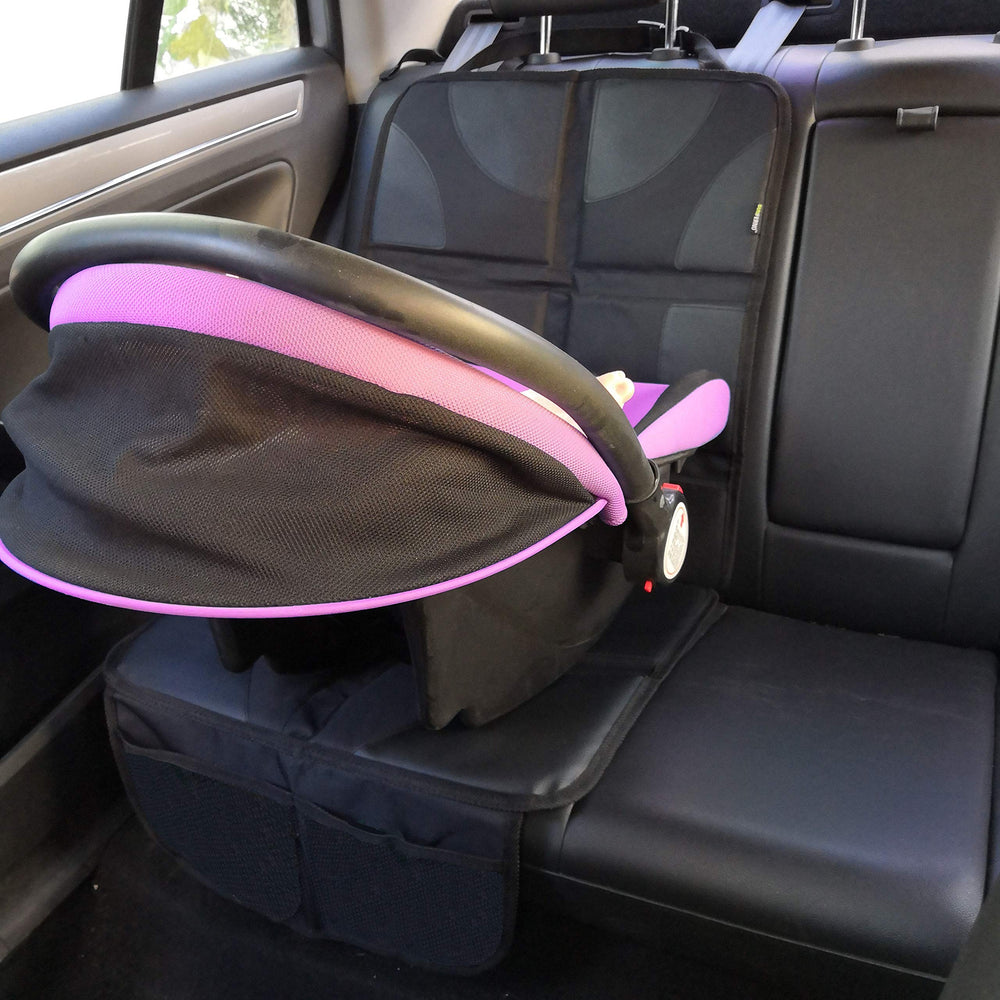 Sunferno car seat protector easy-clean surface for quick maintenance