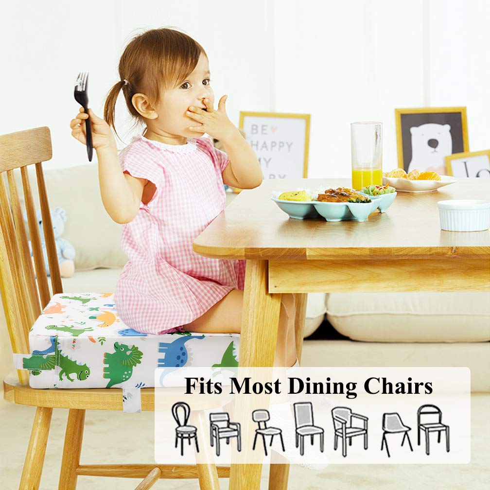 SUNMALL compact 12.6 x 12.6 inch cushion fits most dining chairs.