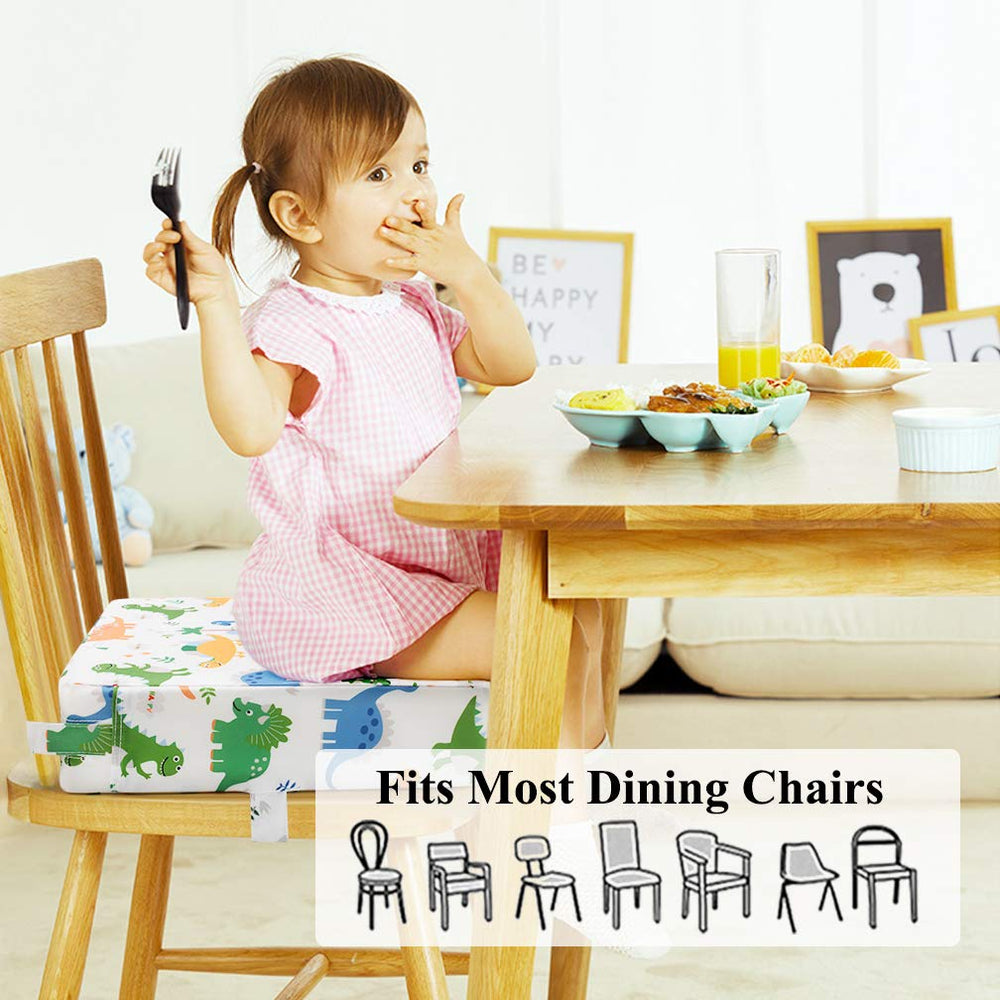 SUNMALL compact 12.6 x 12.6 inch cushion fits most dining chairs.