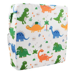 SUNMALL dining-chair-heightening-cushion-on-chair provides stable, comfy dining for toddlers.