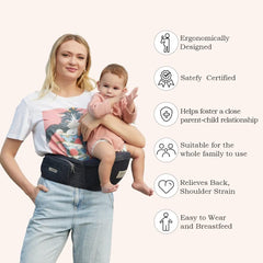 Sunnors hip carrier pocket detail features a built-in side pocket for essentials.