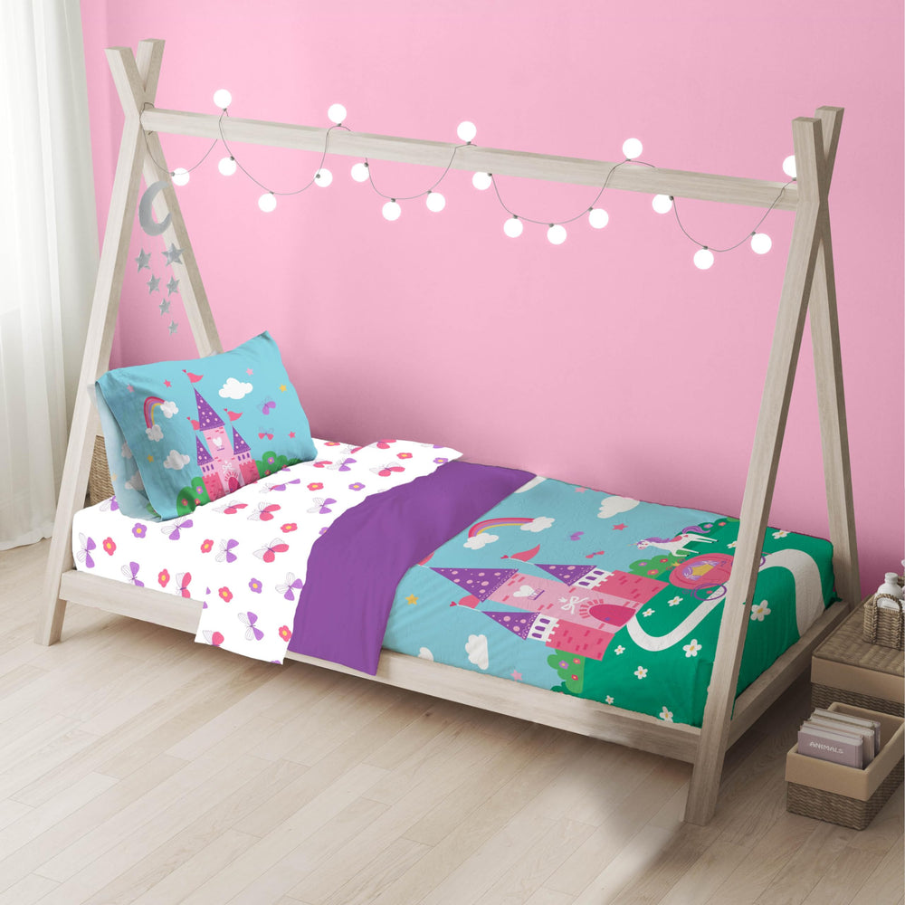 Sunny Side Up cozy bedtime-scene image invites imaginative play and calmer routines.