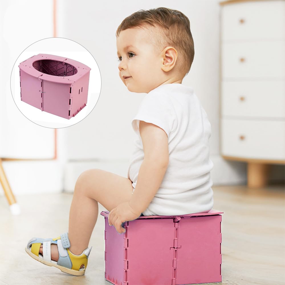 SunnySmile Travel Potty compact size maximizing trunk space on travel.
