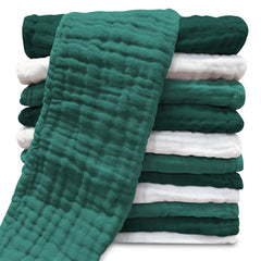 Sunny zzzZZ muslin burp cloths white 20x10 deliver gentle protection and full coverage.