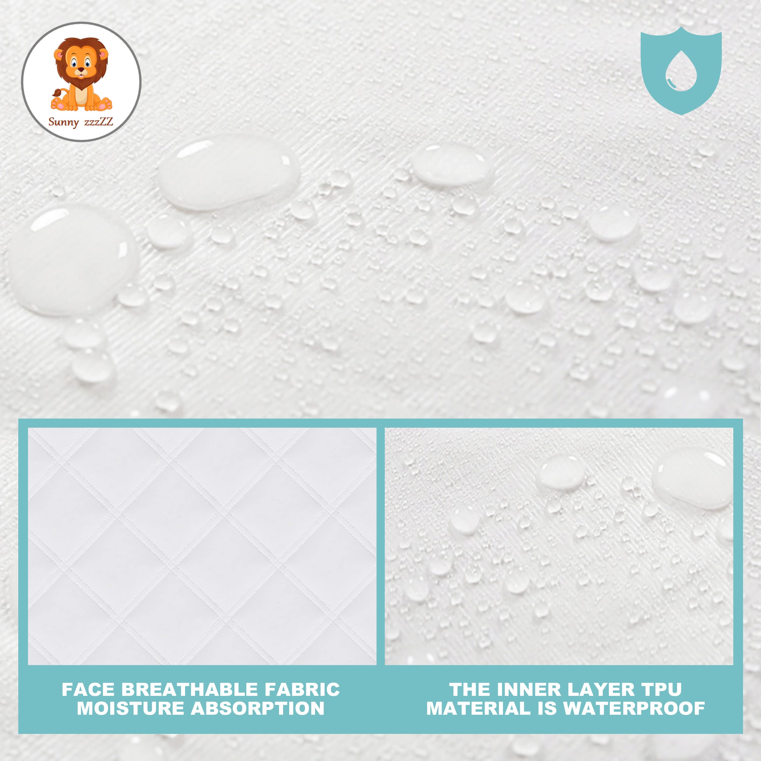 Sunny zzzZZ ultra-soft-flannel liner delivers gentle touch with plush warmth at every change.