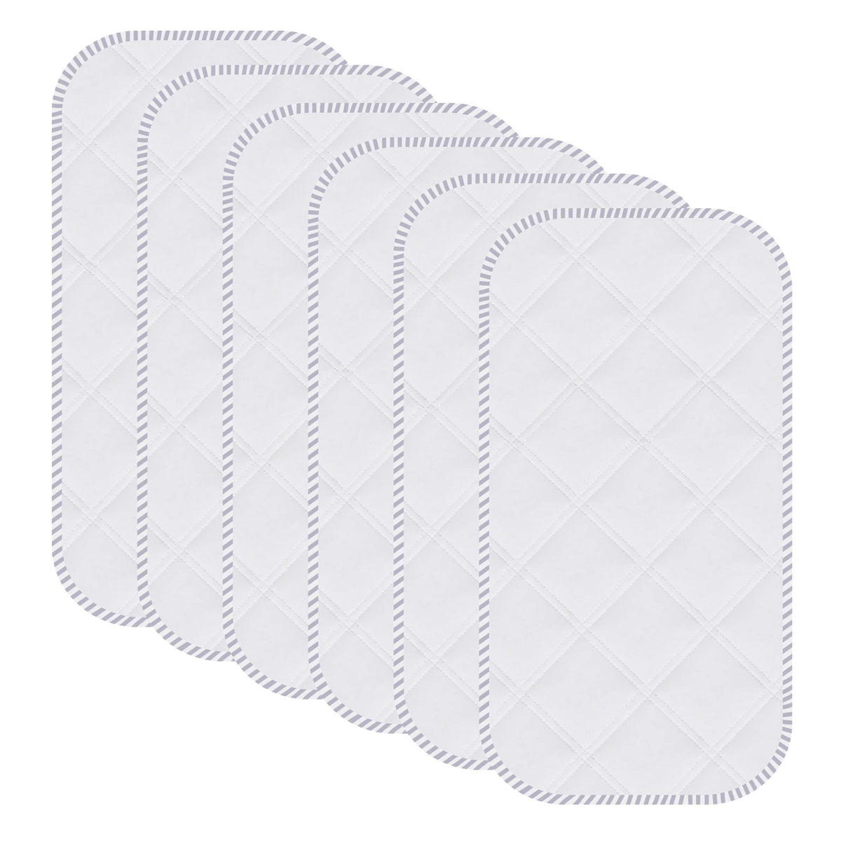 Sunny zzzZZ changing pad liner waterproof-back demonstrates reliable spill protection during diaper changes.