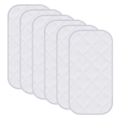 Sunny zzzZZ changing pad liner waterproof-back demonstrates reliable spill protection during diaper changes.
