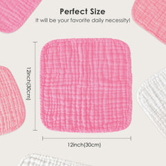 Sunny zzzZZ 12x12 washcloth demonstrates ample bath coverage.