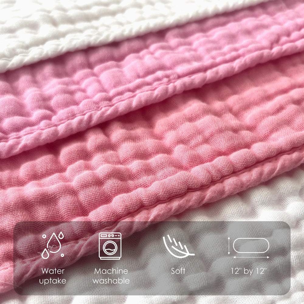 Sunny zzzZZ absorbent washcloth demonstrates quick moisture pickup for spills.