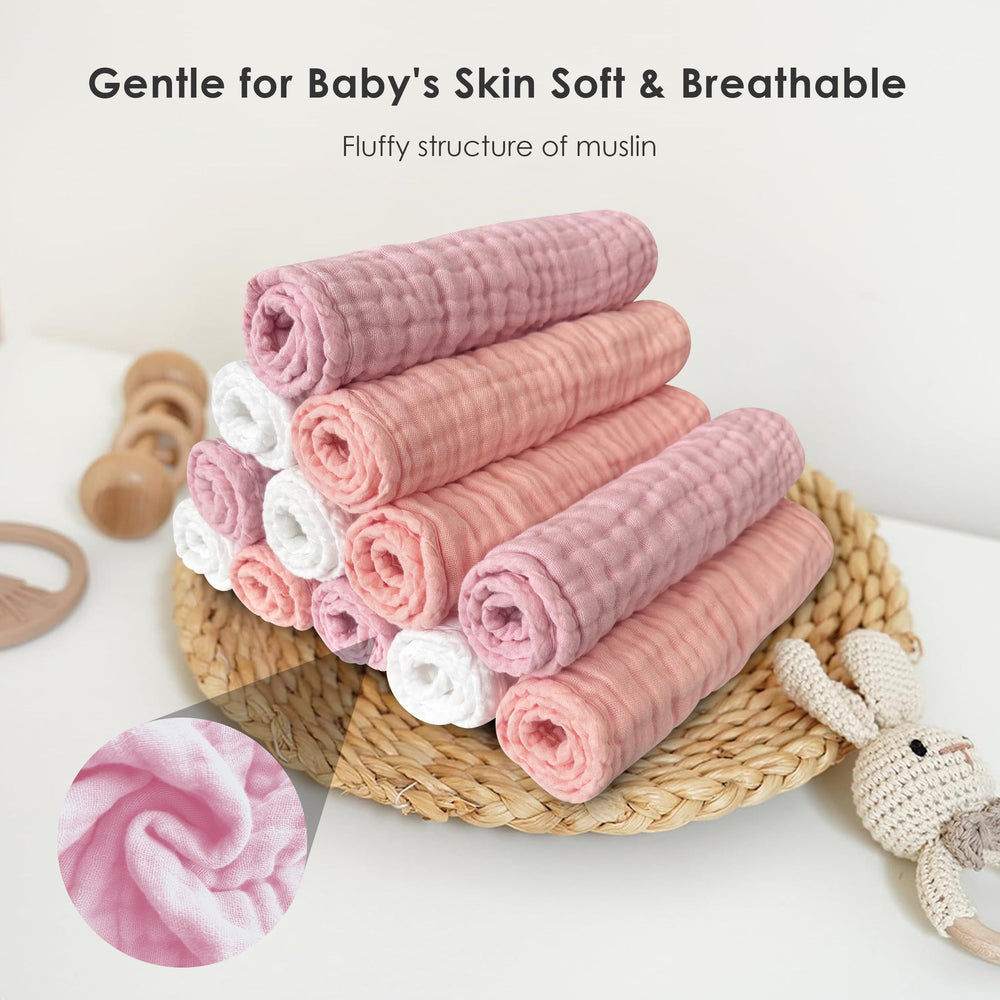 Sunny zzzZZ durable muslin cloths stay soft after repeated washes.