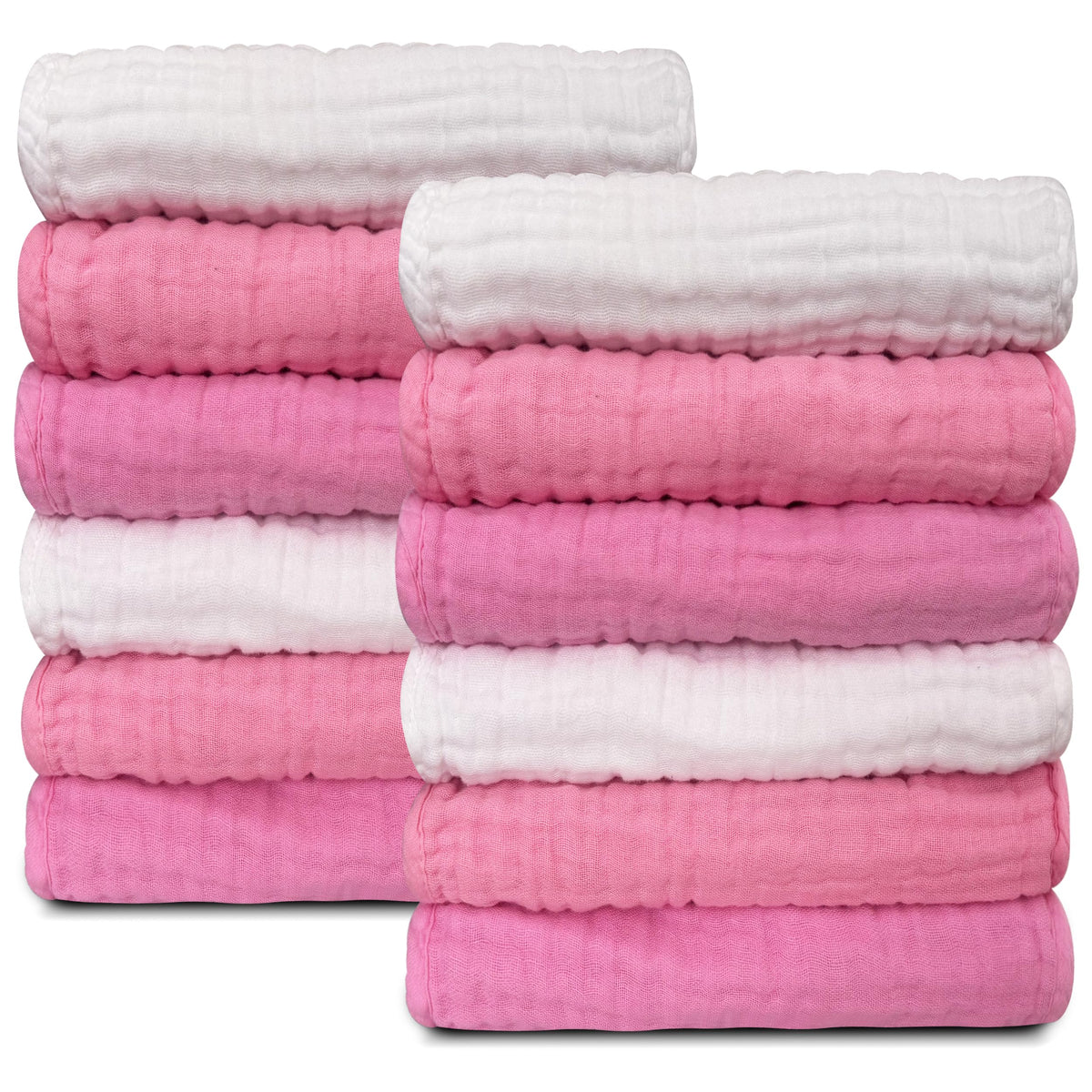 Sunny zzzZZ baby washcloths pack for bath time and mess cleanup.