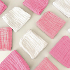 Sunny zzzZZ muslin closeup shows soft cotton for delicate skin.