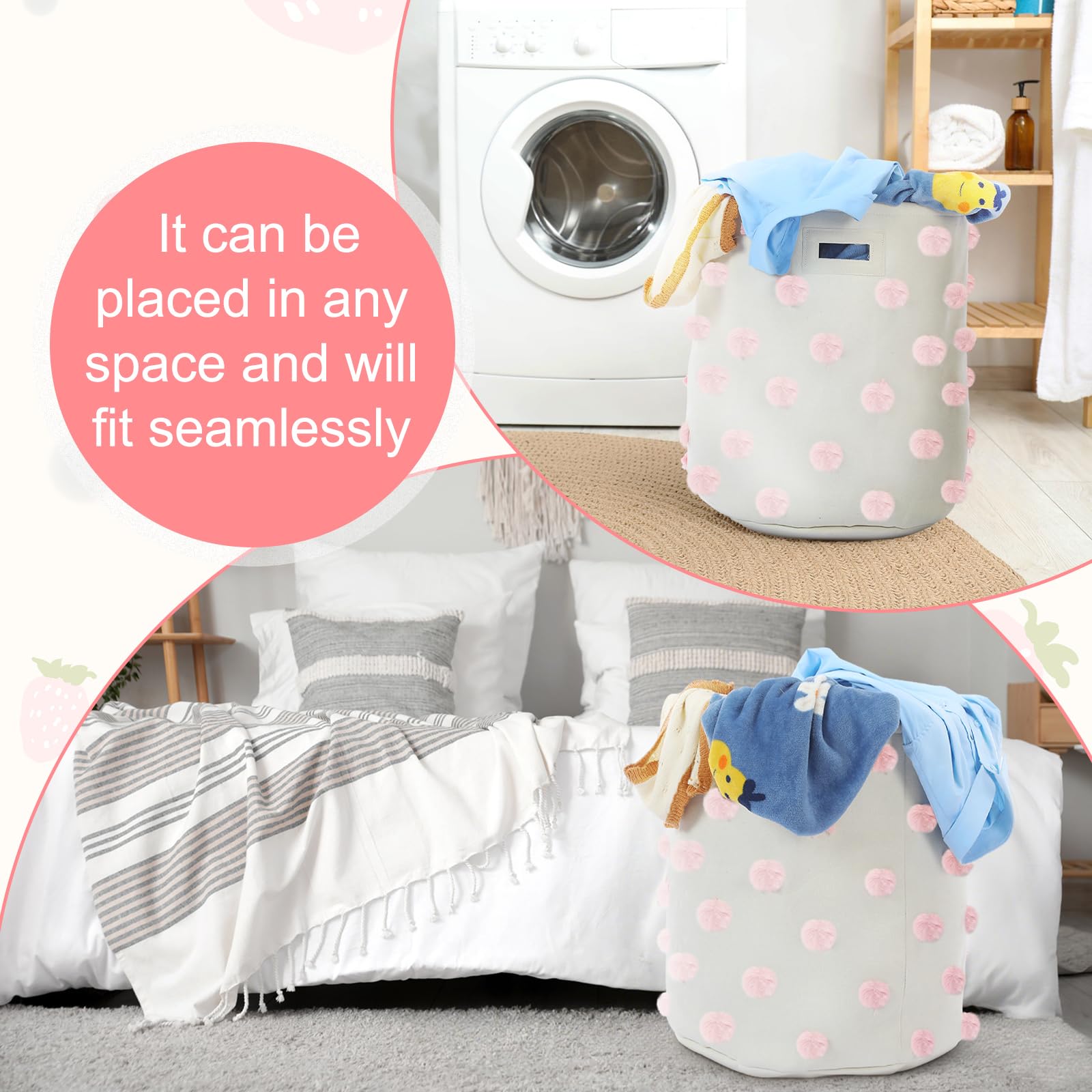 Sunnymove nursery decor ambience highlights chic pink room decor
