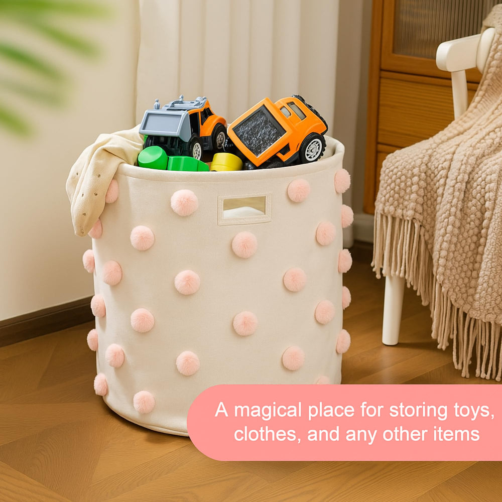 Sunnymove versatile storage design suited for toys towels or blankets